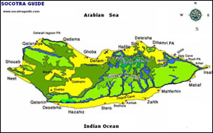 Socotra Map